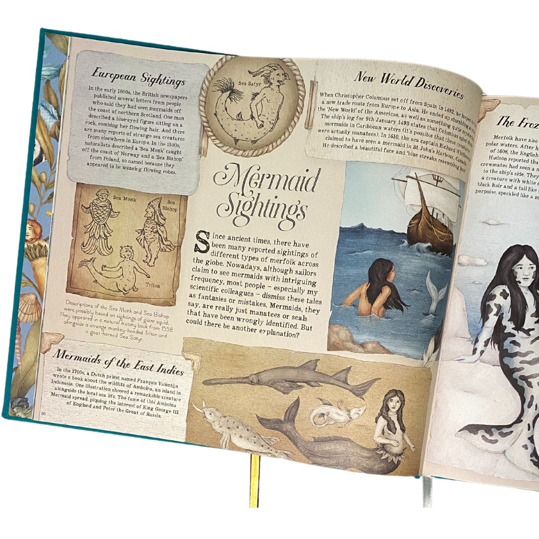 A Natural History of Mermaids by Emily Hawkins (Hardcover)