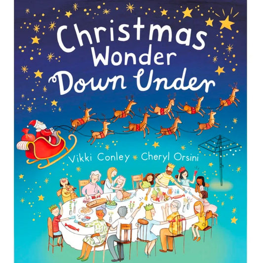 Christmas Wonder Down Under by Vikki Conley, illustrated by Cheryl Orsini (Board Book)