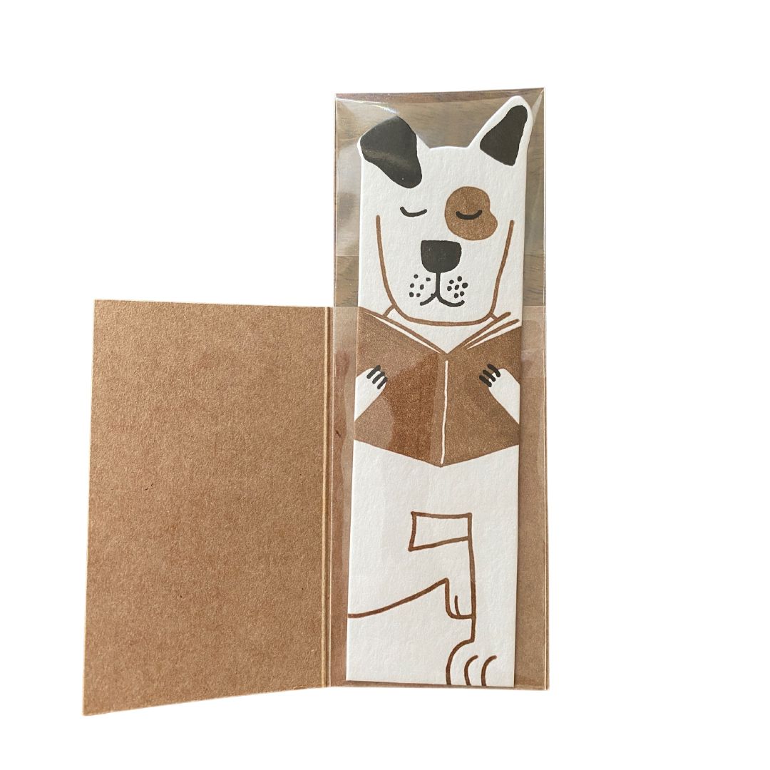 Dog Letterpress Bookmark