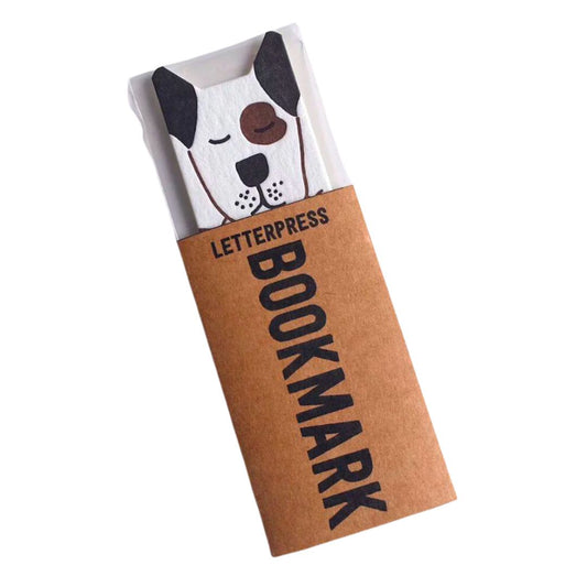 Dog Letterpress Bookmark