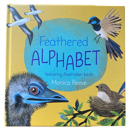 Feathered Alphabet by Monica Reeve