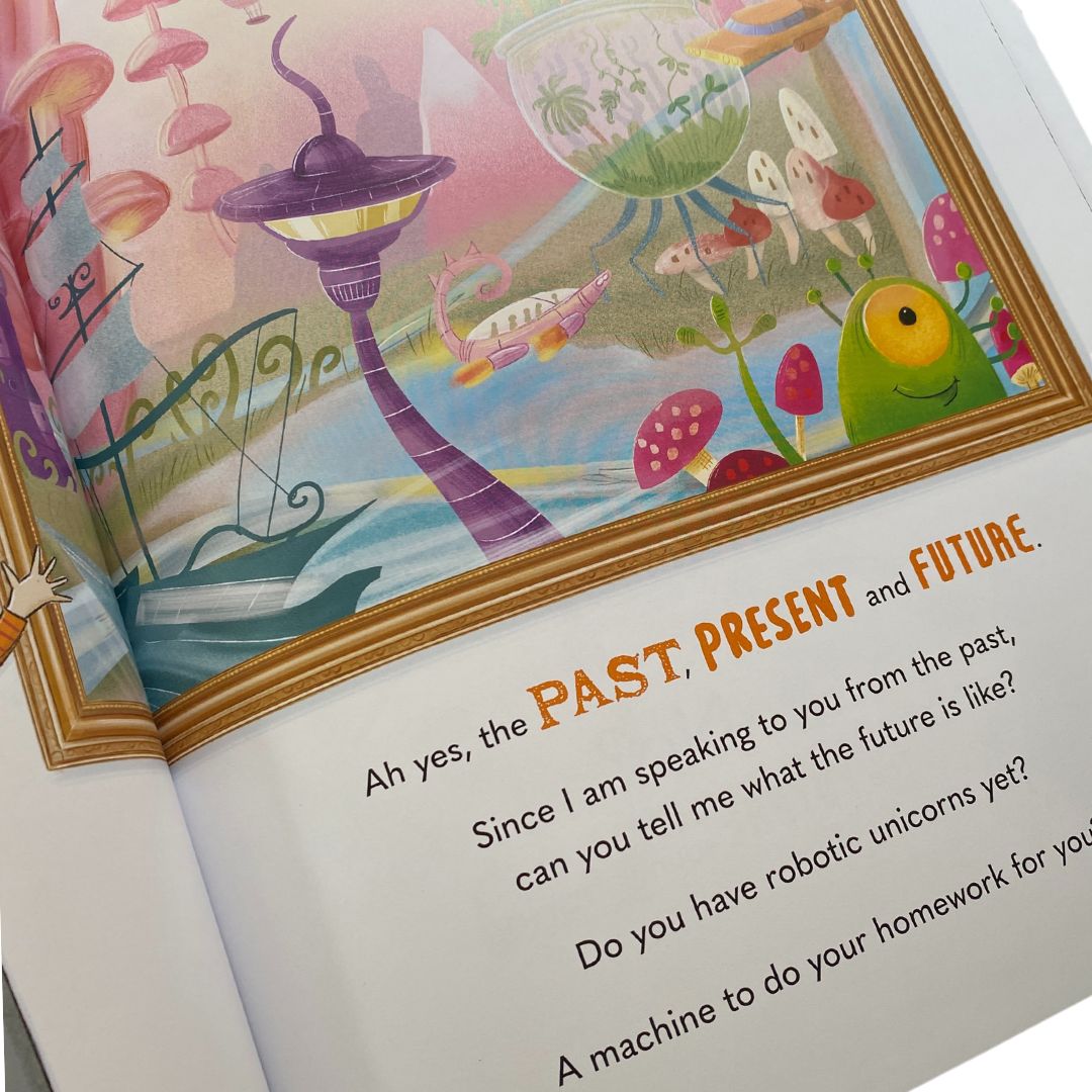 This Book Is A Time Machine by Tracey Dembo, illustrated by Lucinda Gifford