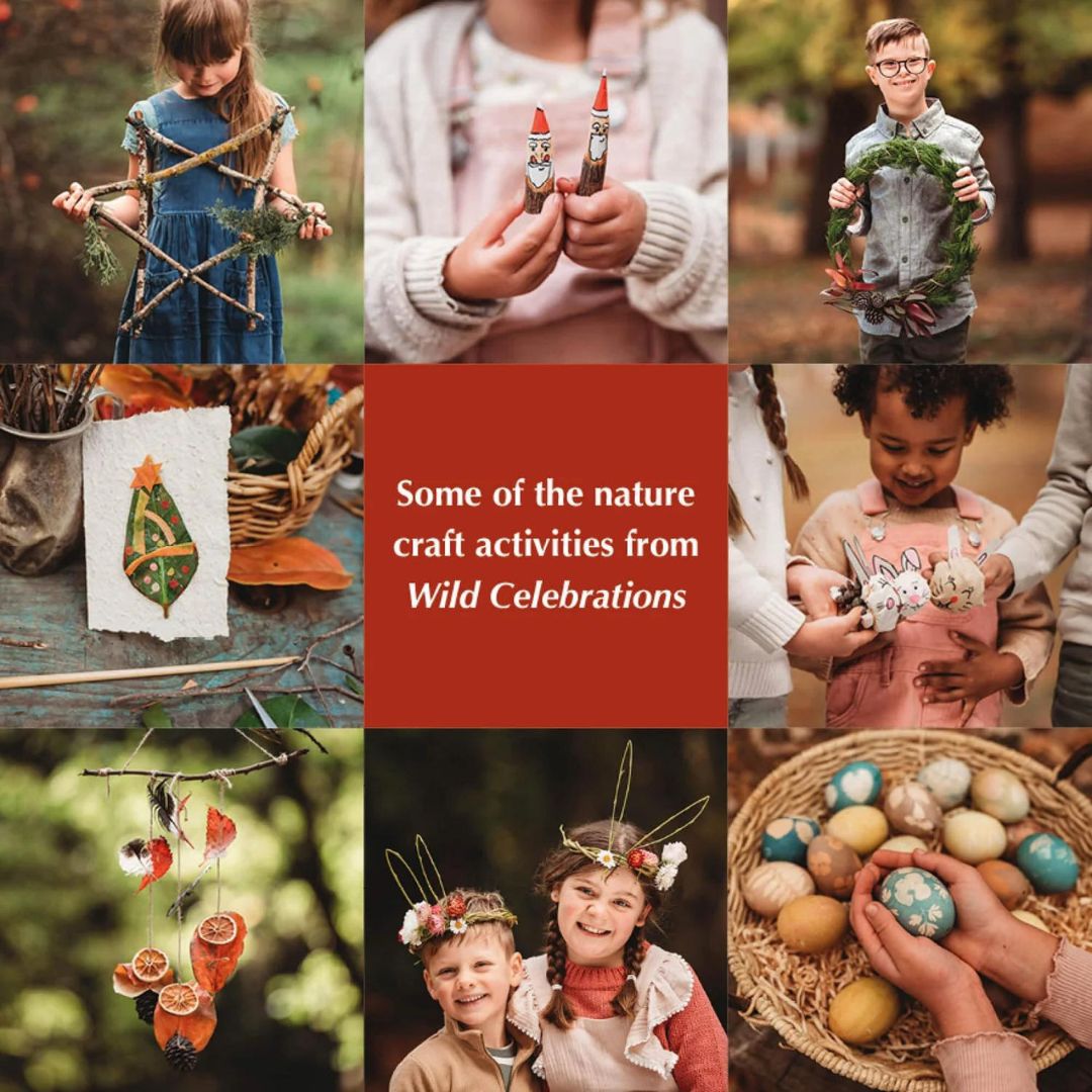Wild Celebrations Nature Craft Projects for Christmas, Easter birthdays + the seasons by Brooke Davis