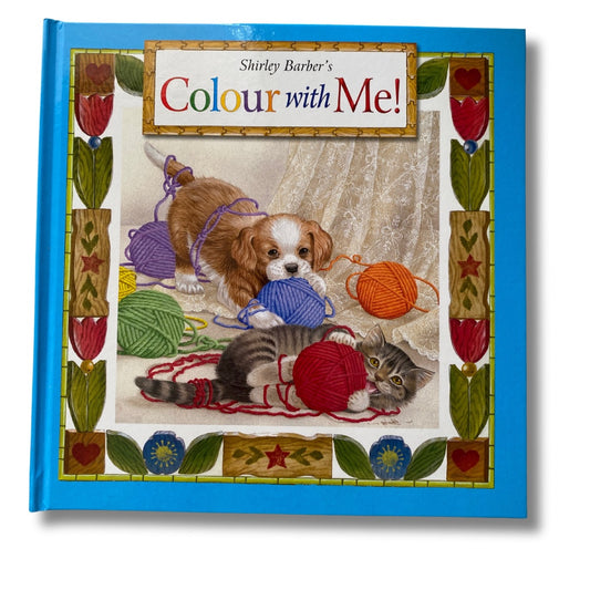 Colour With Me by Shirley Barber (Board Book)