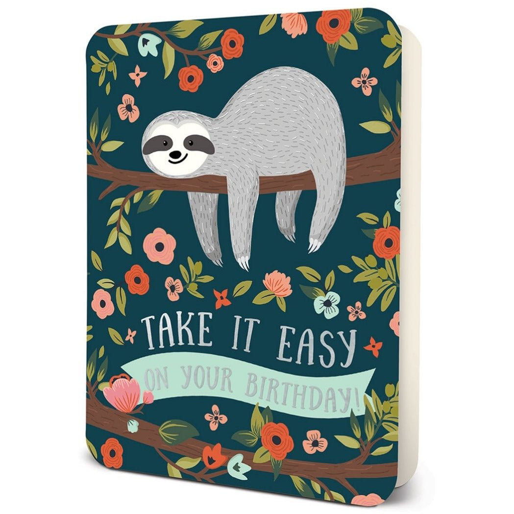 Sloth Birthday - Greeting Card